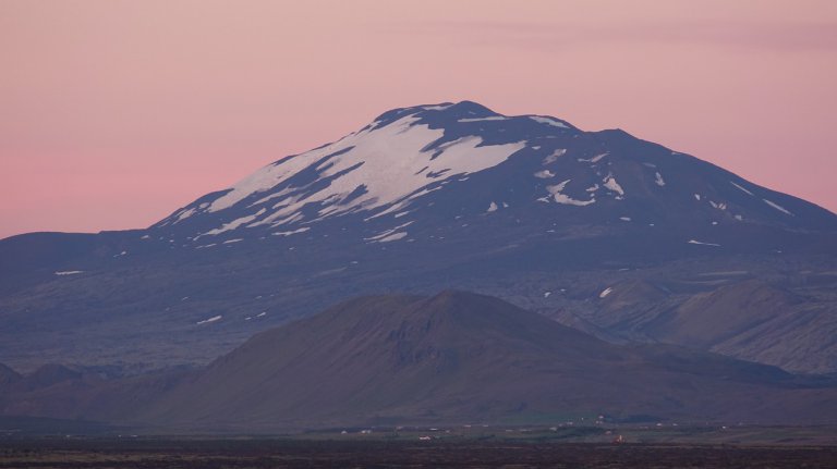 Le volcan Hekla en Islande